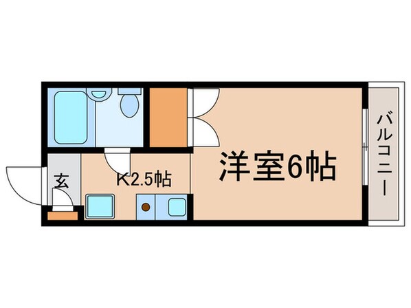 ベルボア目白(1F)の物件間取画像